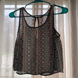 Charlotte Russe brand crop top - preowned in size Small